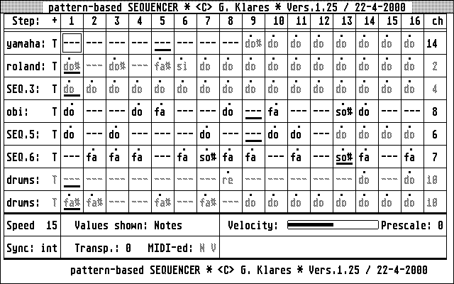 sequencer running 2